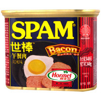 SPAM 世棒 培根味午餐肉 340g