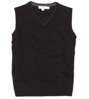 Calvin Klein Solid Sweater Vest 男孩 V领针织背心