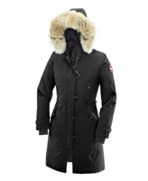 高端秀：Canada Goose 加拿大鹅 Kensington Parka 女款羽绒风衣（狼皮毛领）