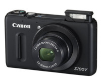 再特价：Canon 佳能 PowerShot S100V 数码相机（卡片身材+专业操控+优秀画质）