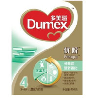 Dumex 多美滋 金装优阶4段 儿童配方奶粉 400g