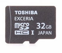 TOSHIBA 东芝 EXCERIA系列 TypeHD型 MicroSD存储卡（UHS-1、32GB、Class10）