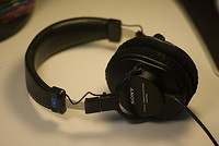 SONY 索尼 MDR-7506 头戴式 监听耳机