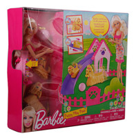 Barbie 芭比之狗狗快跑 X2631+兰博基尼遥控车