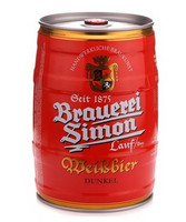 Brauerei Simon 凯撒西蒙 小麦黑啤酒 5L*2桶