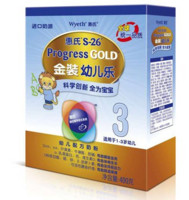 Wyeth 惠氏 金装幼儿乐 3段幼儿配方奶粉 400g/盒