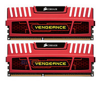 18点，限华北：Corsair 海盗船 Vengeance 复仇者 DDR3 1600 4G*2 台式机内存套装