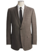 Calvin Klein Tic Weave Suit 男款羊毛西服