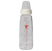 PIGEON 贝亲 AA85 标准口径玻璃奶瓶