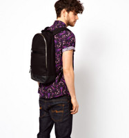 Ben Sherman Twill Rucksack 男款帆布背包