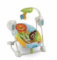 优惠叠加：Fisher Price 费雪 V7464 可爱动物秋千