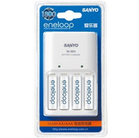 Sanyo 三洋 eneloop 爱乐普 BC-KJN4B40TC 三代标准充电器套装