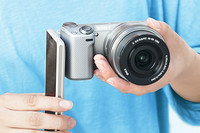 SONY 索尼 NEX-5T（NFC，APP市场）16-50银色套机