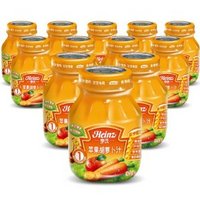 Heinz 亨氏 一段苹果胡萝卜汁118ml*12