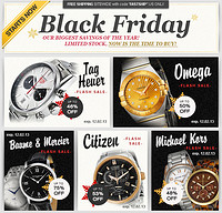 促销活动：Jomashop Black Friday 腕表