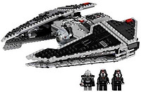 LEGO 乐高 9500 Star Wars 星球大战系列 Sith Fury-class Interceptor 西斯 狂怒级拦截机