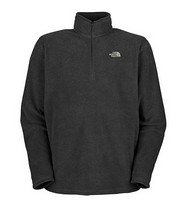 The North Face 乐斯菲斯 TKA 100 Microvelour Glacier 1/4-Zip 男款抓绒衣