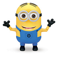 Despicable Me 2 卑鄙的我2 Dancing Dave Action Figure 跳舞版小黄人