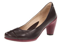 ecco 爱步 Sculptured 65 Penny Pump 女士中跟鞋 咖啡色