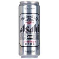 限华东：Asahi 朝日 超爽 生啤酒 500ml + 嘉士伯 啤酒 500ML