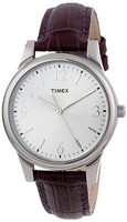 Timex 天美时 T2P089TN  Purple Croco 皮带女表