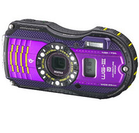 Pentax 宾得 WG-3 三防数码相机 （等效25mmF2、4倍变焦、无线充电、光学防抖、GPS）