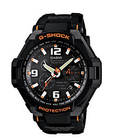 CASIO 卡西欧 G-SHOCK 航空系列 GW4000-1A 男款电波腕表（6局/太阳能/防震）