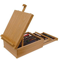 Royal & Langnickel 104-Piece All Media Easel Artist Set  皇家豪华艺术套装