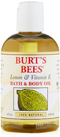 凑单品：Burt's Bees 小蜜蜂 Lemon & Vitamin E Bath & Body Oil 柠檬维/生素E沐浴油油（110ml）