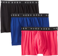 HUGO BOSS 纯棉男士平角内裤 3条装