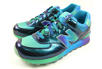 大脚福利：new balance 新百伦 ML574 男款跑步鞋 七彩款