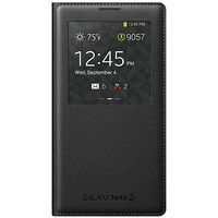 Samsung 三星 Note3 S View 无线充电智能保护套 黑色