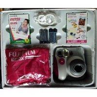 FUJIFILM 富士 instax mini 7s 一次成像相机 粉色套装（相机、2盒相纸、近摄镜、收纳袋）