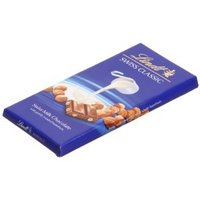 Lindt 瑞士莲 经典排装榛子牛奶巧克力 100g