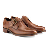 Cole Haan Air Madison Monk Strap 男款真皮搭扣鞋