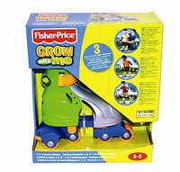 Fisher-Price 费雪  Grow-With-Me 1,2,3 直排旱冰鞋