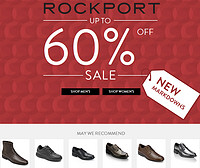 促销活动：Rockport 美国官网  季末促销