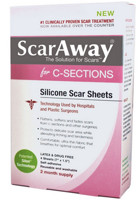 凑单品补货了：ScarAway 舒可薇 C-Section 剖腹产专用 疤痕贴