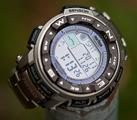 CASIO 卡西欧 PRW2500T-7CR 登山系列 男款太阳能电波表 （六局电波，太阳能电池）