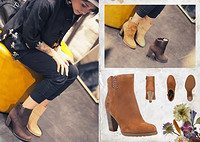 Timberland  天木兰 Stratham Heights Ankle 女款短靴