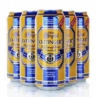 Oettinger 奥丁格 自然浑浊型 小麦啤酒500ml*6罐