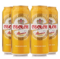 Obolon 奥伯龙  经典啤酒  500ml*4
