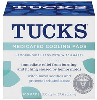 凑单品：Tucks Medicated Hemorrhoid 药用痔疮冷敷垫（孕妇必备）