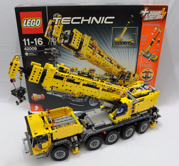 懒癌晚期作业:lego 乐高 科技系列 机械组 technic 42009 移动起重机