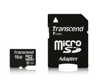 再特价：Transcend 创见 16G MicroSD（TF） 存储卡（UHS-I、300X）