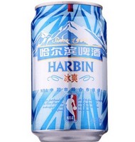 限上海：哈尔滨 冰爽啤酒（整箱）330ml*24