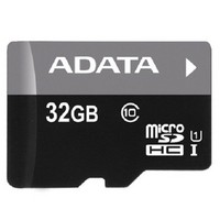 新低价：ADATA 威刚 32GB TF存储卡（Class 10，UHS-1）