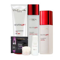 L'OREAL PARIS 巴黎欧莱雅 复颜抗皱3件套（洁面125ml+水175ml+乳125ml)送小样