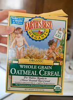 Earth's Best 地球最好 Organic Whole Grain 有机高铁米粉227g*12盒