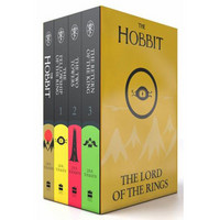 《The Hobbit & The Lord of the Rings》（霍比特人&指环王套装，共4册）